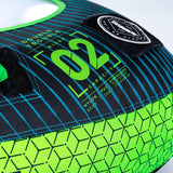 Jobe Double Trouble 2-Person Inflatable Towable Ski Tube (Lime Green/Aqua Blue)