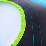 Jobe Double Trouble 2-Person Inflatable Towable Ski Tube (Lime Green/Aqua Blue)