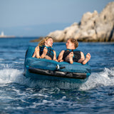 Jobe Infinity Switch Multi Position 2-Person Lounge or Towable Tube (Teal)