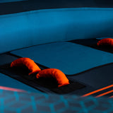 Jobe Proton 3-Person Towable Inflatable Tube (Orange/Blue)