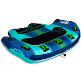 Jobe Airstream 4-Person Inflatable Towable Ski Tube Blue/Aqua