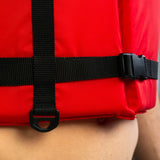 Jobe Universal Front Entry 50N Nylon Adult Life Jacket Vest (Red)