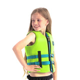 Jobe Lime Green 50N Front Entry Neoprene Unisex Kids Life Jacket Vest