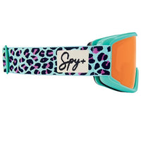 Spy Crusher Elite Jr Leopard LL Persimmon Girls/Kids Ski Goggles