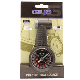 Giyo Dual Valve Tyre Pressure Gauge for Bicycles, Cars and Motorcycles 0-260 PSI