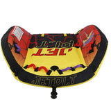 Jetpilot JP2 Wing Towable 2 Person 175cm Inflatable Ski Tube Yellow/Red