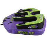 Jetpilot Freeride JP4 4-Person Purple/Green Inflatable Towable Ski Tube