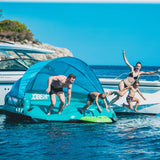Jobe Retreat 6-Person Inflatable Floating Lounge