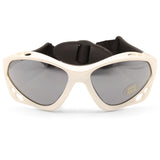 Jobe Knox White/Grey Polarised Floating Sunglasses with Head Strap