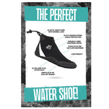 Jetpilot Hi-Cut Neoprene Jet-Ski Hydro-Shoe/Water Shoe Black-Red