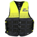 Jetpilot Helium Black/Yellow Entry-Level Men's Nylon L50 PWC Life Vest