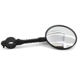 Pro Series Handlebar Mounted Flexible Arm Convex Bike Mirror
