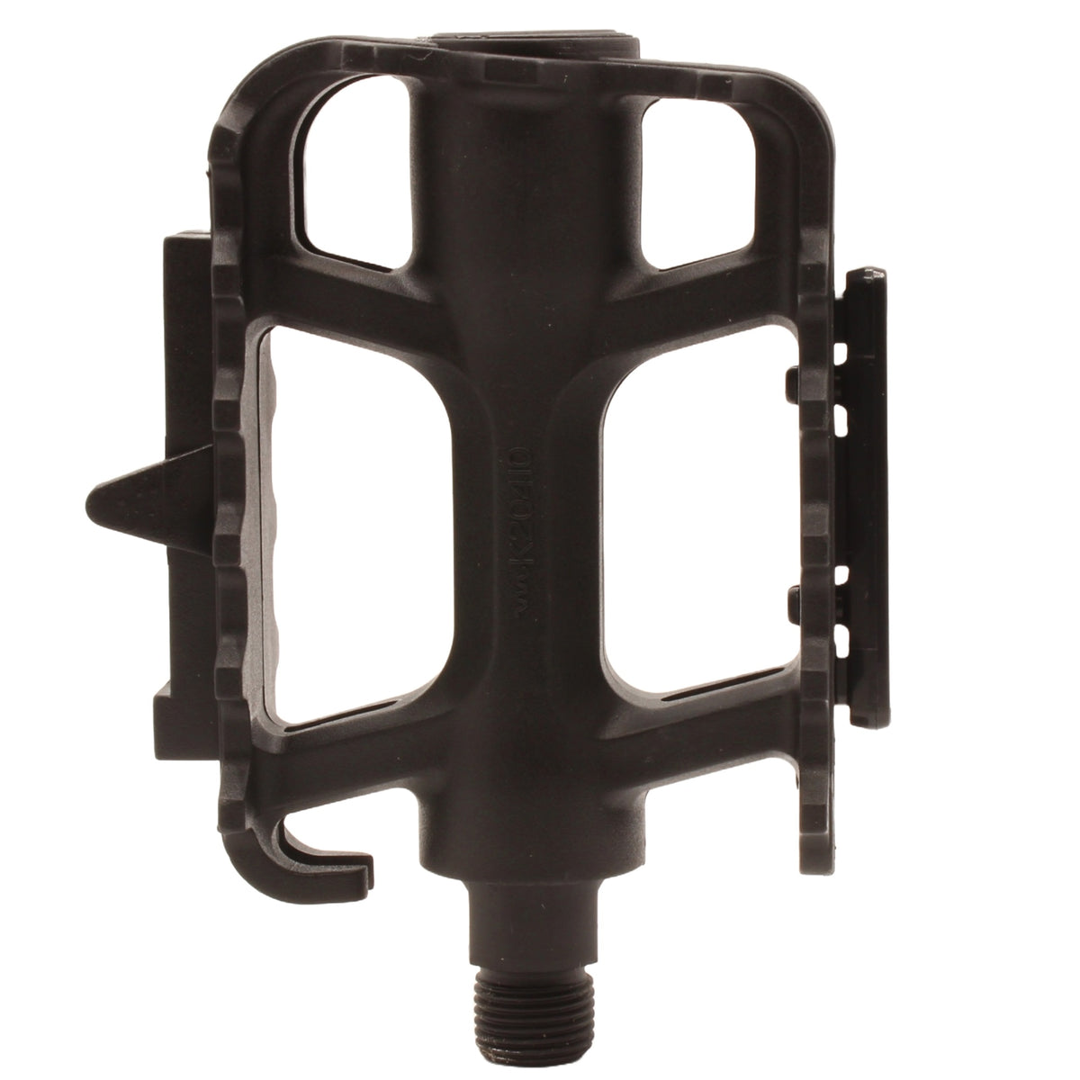 k20410 pedal Black Heavy Duty Plastic Mountain Bike Pedals Bike MTB Pedals 9/16-Inc –  Action Bike & Ski