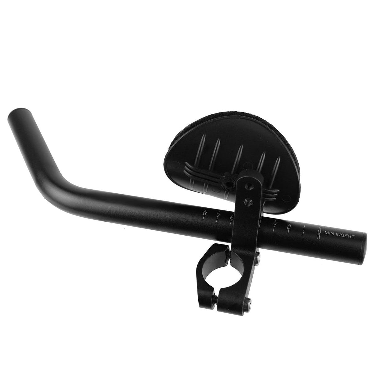 Tranz X Triathlon Tri-Bars 25.4 - 31.8mm Adjustable With Cold Forged Clamp Set
