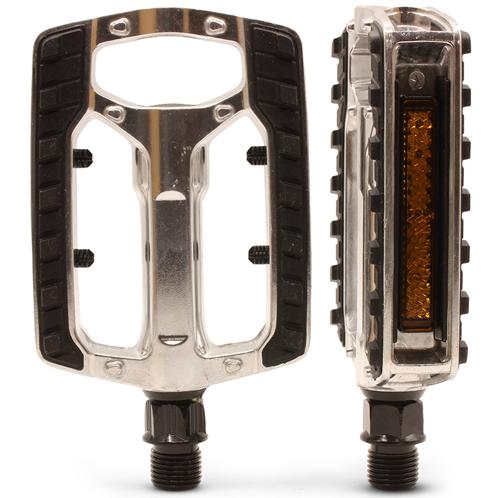 VP Components Black Plastic/Alloy Replacement Adult Bike Pedal Set 9/16-inch
