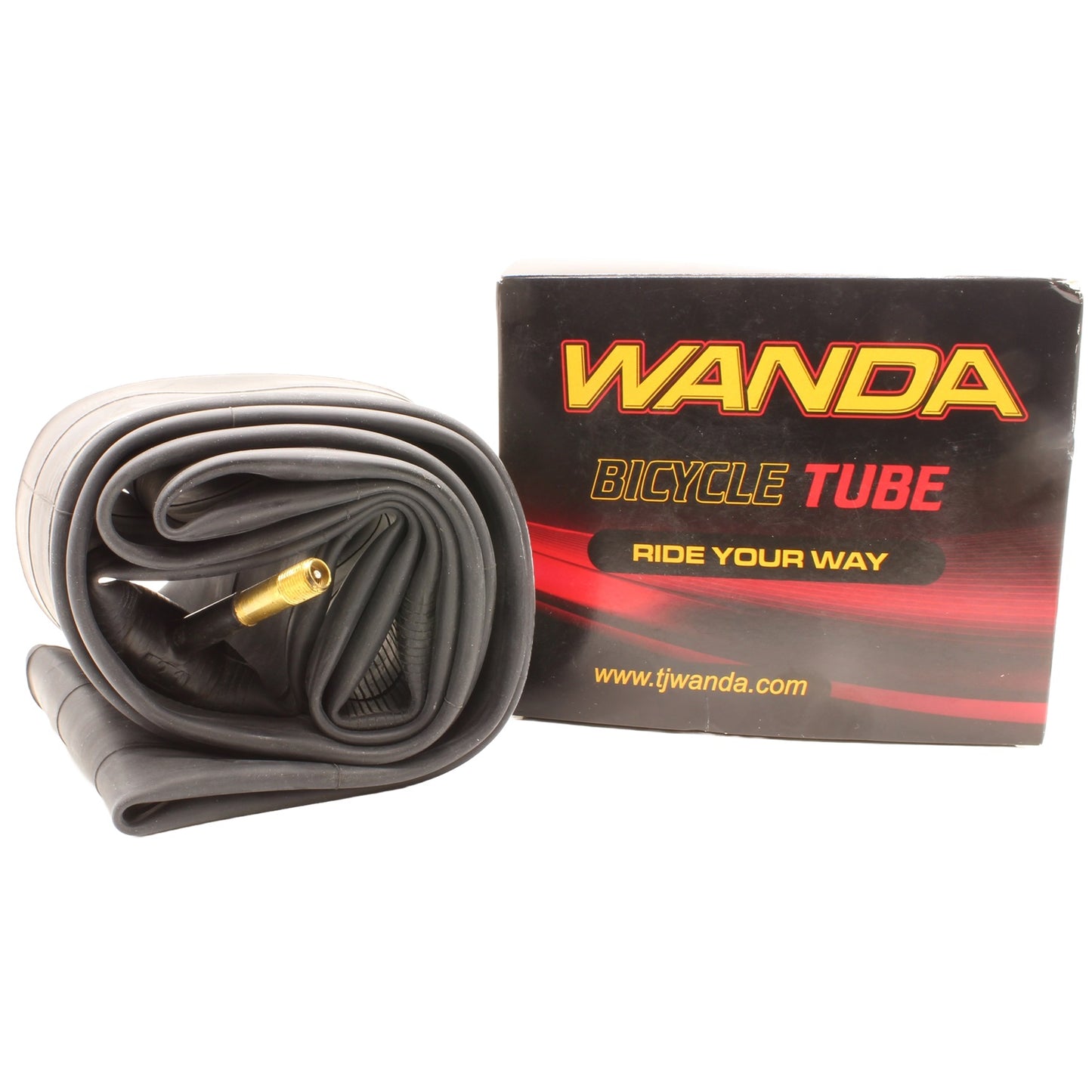 Wanda 16" x 4 Bicycle Tyre Tube for 16" Fat Bikes and E-Bikes Schrader Valve