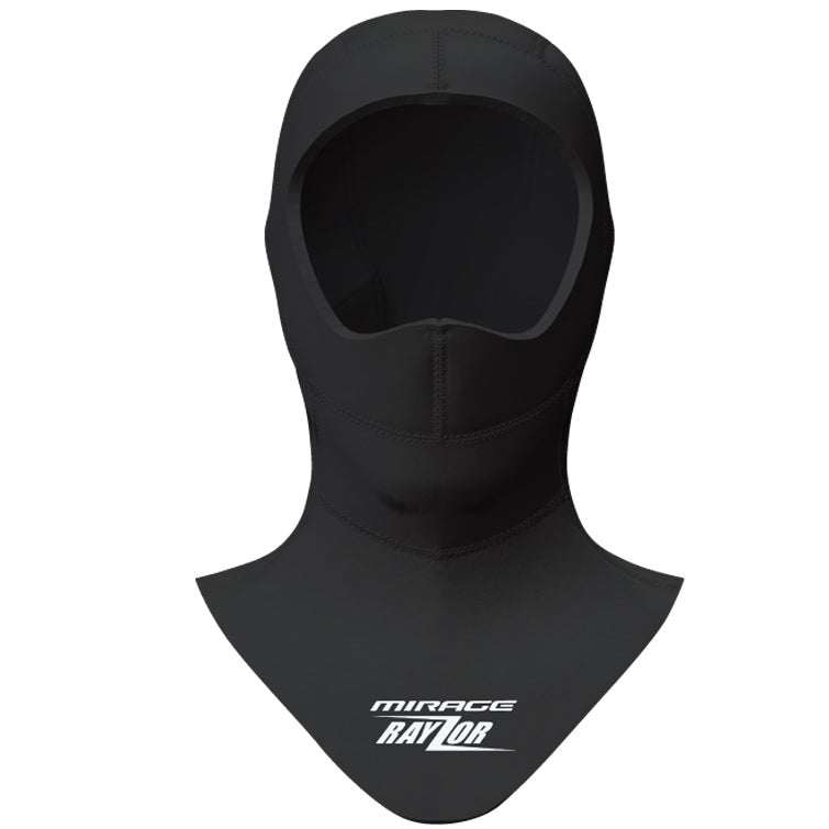 Mirage Adult 5mm High Density Neoprene Dive and Spearfishing Hood (Black)