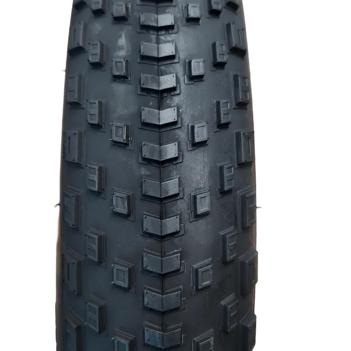 Wanda 24" x 4.0 Knobby Tread Dark Sidewall E-Bike Fat Bike Tyre