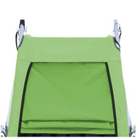 Croozer Bike Trailer Sun Cover For Croozer Kid for 1 - 2014- (Green)