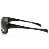 North Beach Sunfish 70483 Black Gloss/Grey Polarised Mens Sunglasses