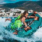 Jobe Droplet 70" Inch 2 Person Inflatable Towable Ski Tube - Blue