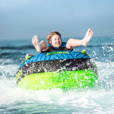 Jobe Ridge 1 Person Inflatable Towable 51" Ski Tube - Blue Black