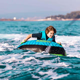 Jobe Ridge 1 Person Inflatable Towable 51" Ski Tube - Blue Black