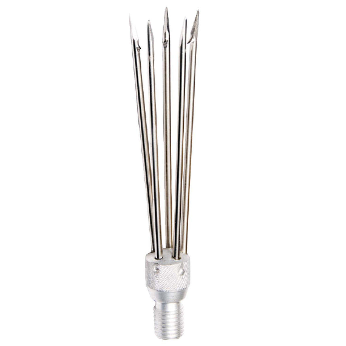 Mirage Cluster 5 Barb Male Replacement Head for Aluminium Hand Spear