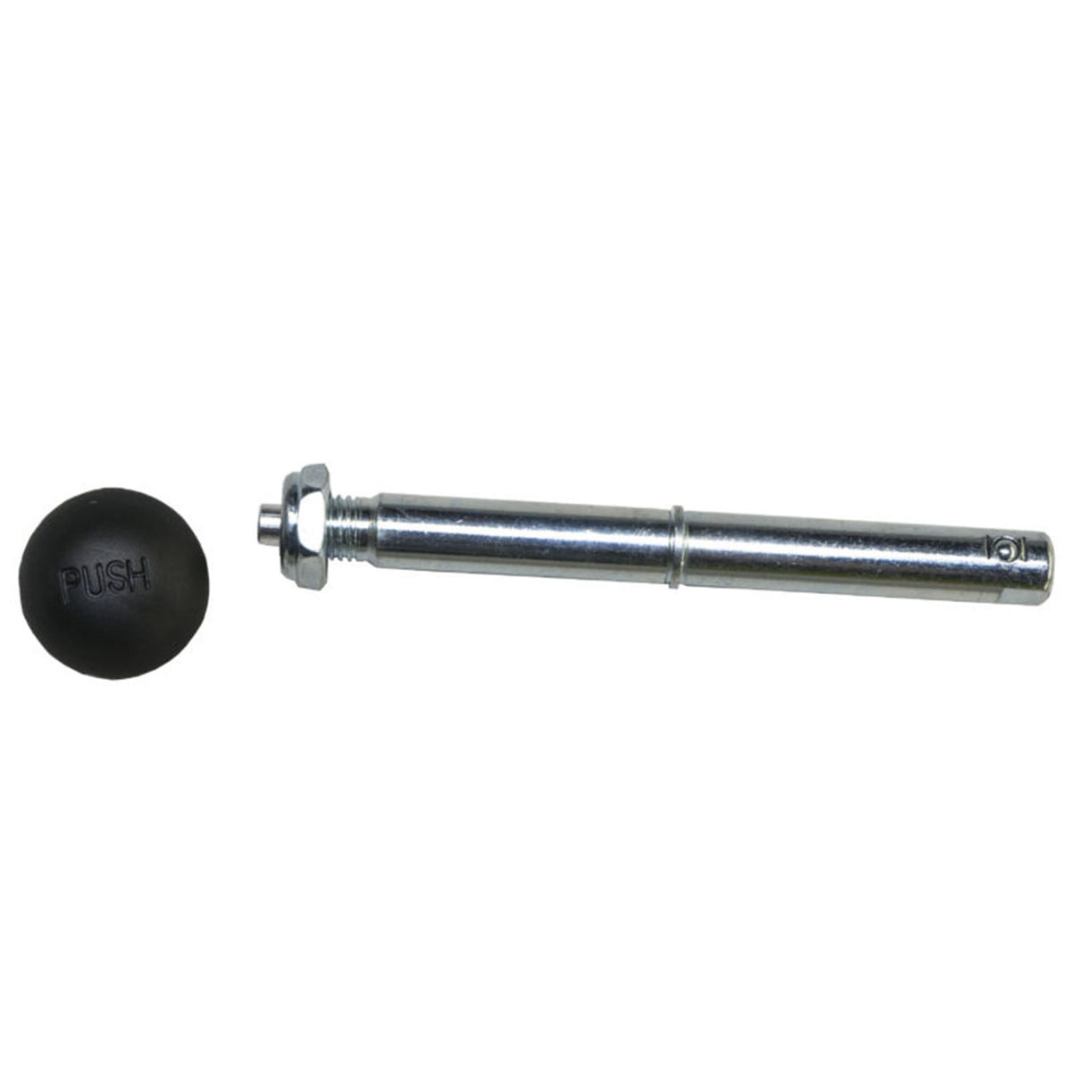 Burley Push Button Axle with Nut & Dust Cap 150093