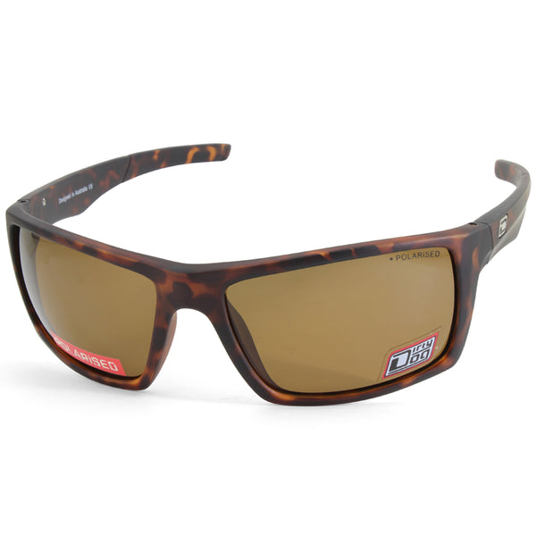 Dirty Dog Primp Satin Tortoise/Brown Polarised Unisex Sunglasses 53376