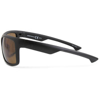 Jetpilot Cause Matte Black/Brown Polarised Floating Sunglasses S20998