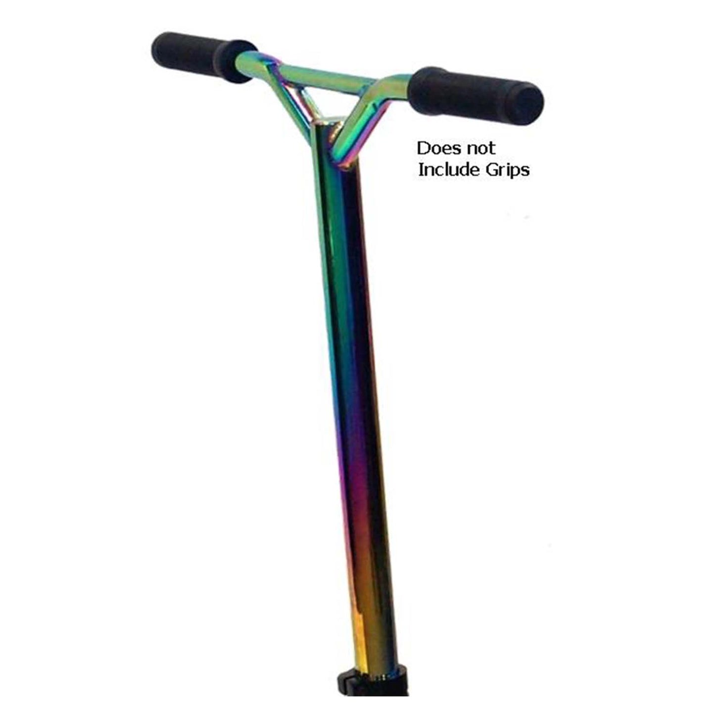 Scooter T-Bar Handlebar Metal Heat Chrome Alloy 533mm x 533mm