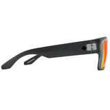 Spy Cyrus Matte Black Ice HD+ Red Spectra Mirror Polarised Men's Sunglasses