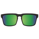 Spy Helm Matte Black - Happy Bronze Polarised With Green Spectra Sunglasses