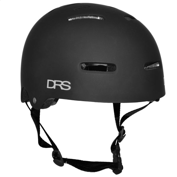 DRS BMX Helmet Matte Black AS/NZS Safety Standard Certified