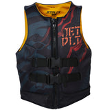 Jetpilot Cause Kids/Boys Neoprene Life Jacket Vest Black Rex (Size 3-4)