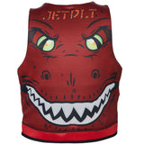 Jetpilot Cause Young Kids/Boys Neoprene Life Jacket Vest Red Rex (Size 3-4)