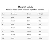 Jetpilot Hyperflex Men's Front Entry L50S Neoprene Life Jacket Vest Black