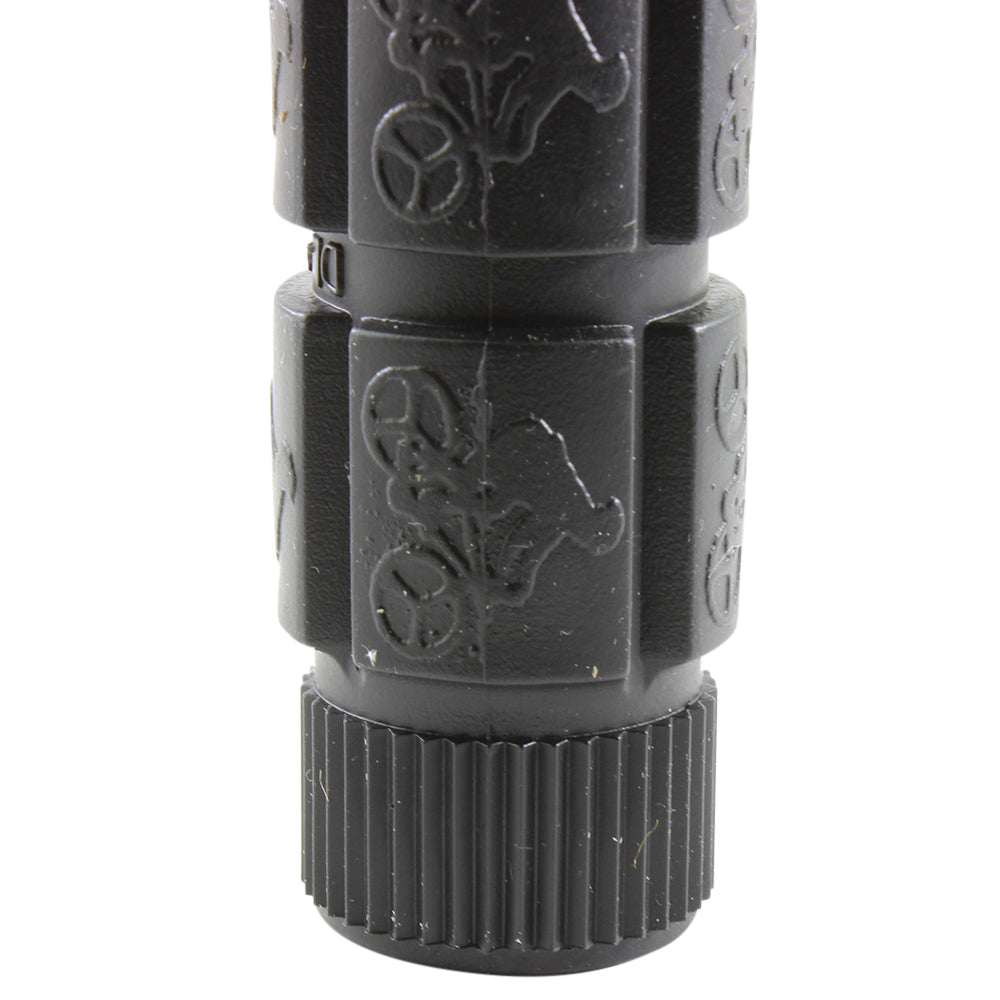 Pro Series 120mm Bike Handlebar Grips Black Kraton Rubber #8710