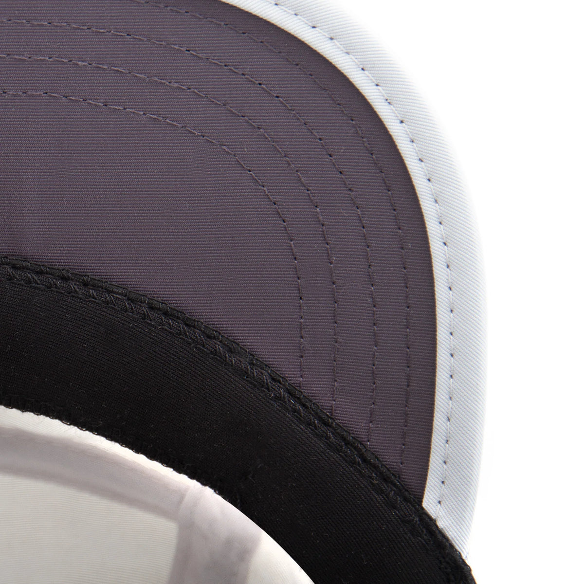 Ocean & Earth Indo One Size Fits All Adult Stiff Peak 5-Panel Surf Cap (Charcoal)