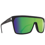 Spy Flynn Matte Black - Happy Bronze with Green Spectra Sunglasses
