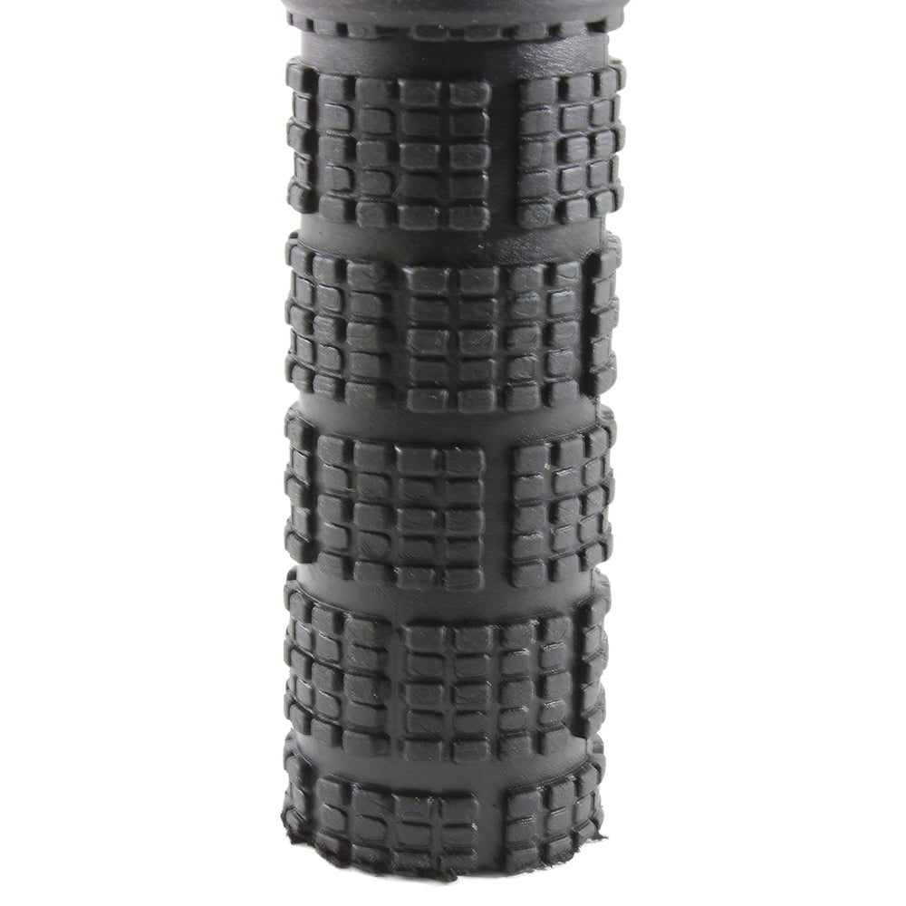 V-Grip Bike Handlebar Shift Grips Black 75mm Kraton Rubber