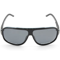 Carve Rolling Thunder Black Blue Gloss/Grey Polarised Mens Sunglasses