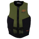 Jetpilot Cause Men's L50S Life Jacket Vest Military-Black Size 2XL