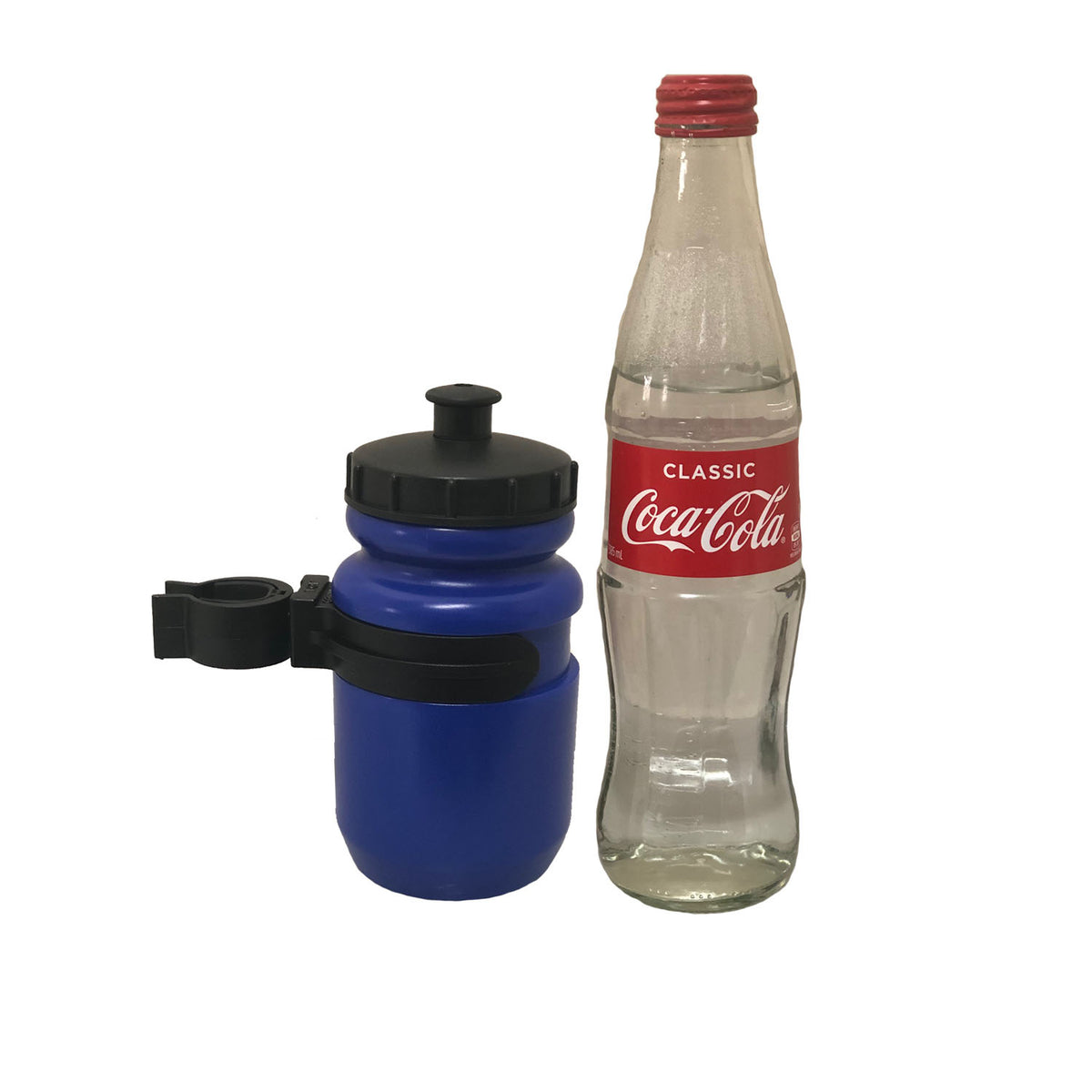 Bikes Up Kids 400mL Bike Water Bottle with Clip Blue