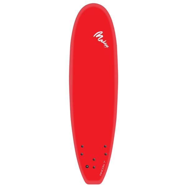 Maddog Rincon Red 7' foot Kid's Soft Lightweight Foam Surfboard