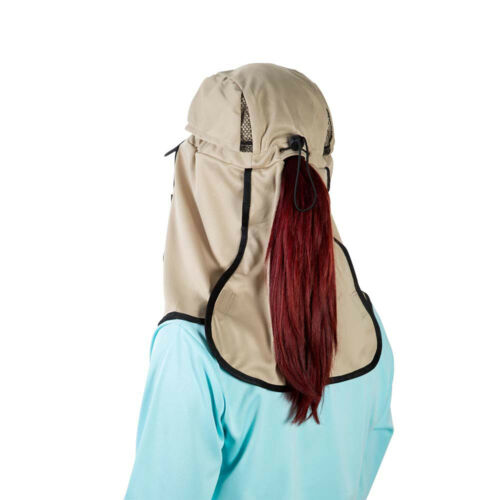 Uveto Kalahari Micro Mesh UV Legionnaire Hat and Neck Shade - Camel