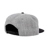 Jetpilot Bloodbath Grey Marle Snapback Peaked Cap