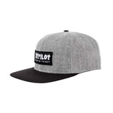 Jetpilot Bloodbath Grey Marle Snapback Peaked Cap