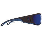 Spy Tackle Matte Black Navy Happy Bronze Polarised Dark Blue Spectra Sunglasses
